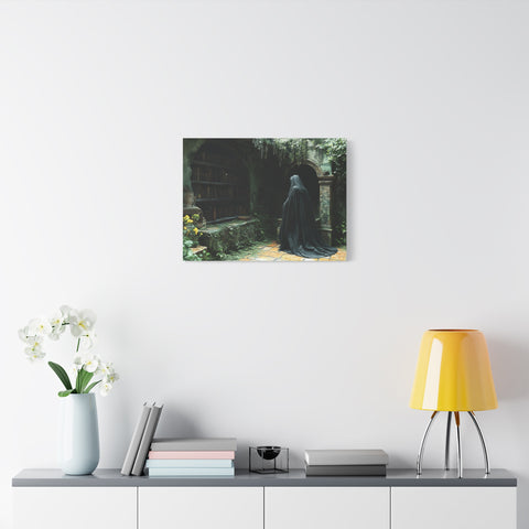 Mystical Canvas Wall Art, Enchanted Decor for Home, Dark Aesthetic Artwork, Gothic Wall Hanging, Unique Gift Idea