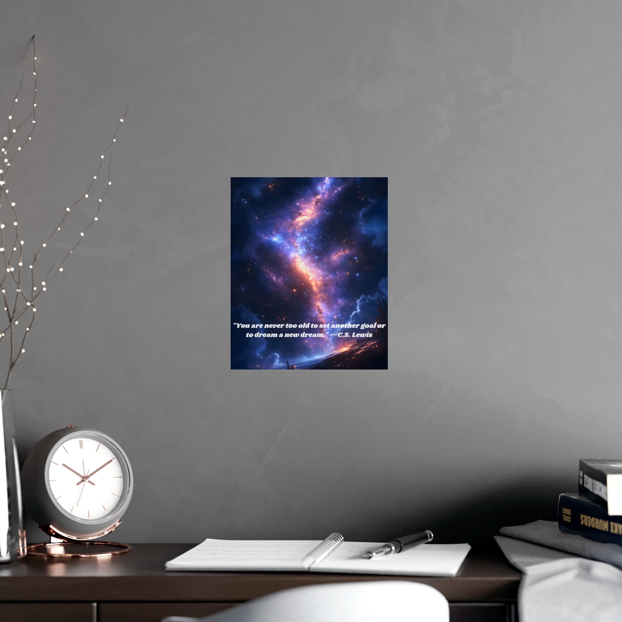 Inspirational AI Art Matte Posters, Vertical & Horizontal Prints, Home Decor, Wall Art, Dorm Room Decor, Office Wall Decor