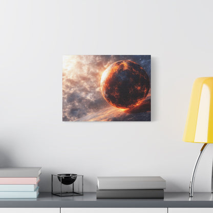 Cosmic Wall Art Print, Galaxy Canvas, Space Decor, Celestial Artwork, Modern Home Decor, Gifts for Astronomy Lovers
