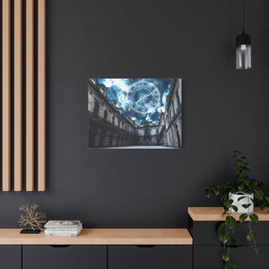 Sky Clock Matte Canvas Art | Unique Home Décor, Wall Art, Gift for Art Lovers