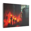 Halloween Décor, Spooky Wall Art, Canvas Art, Scary AI Images, Horror Fan Gift