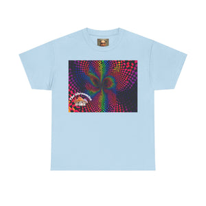 Psychedelic Rainbow Vortex T-Shirt — Trippy Optical Illusion Tee