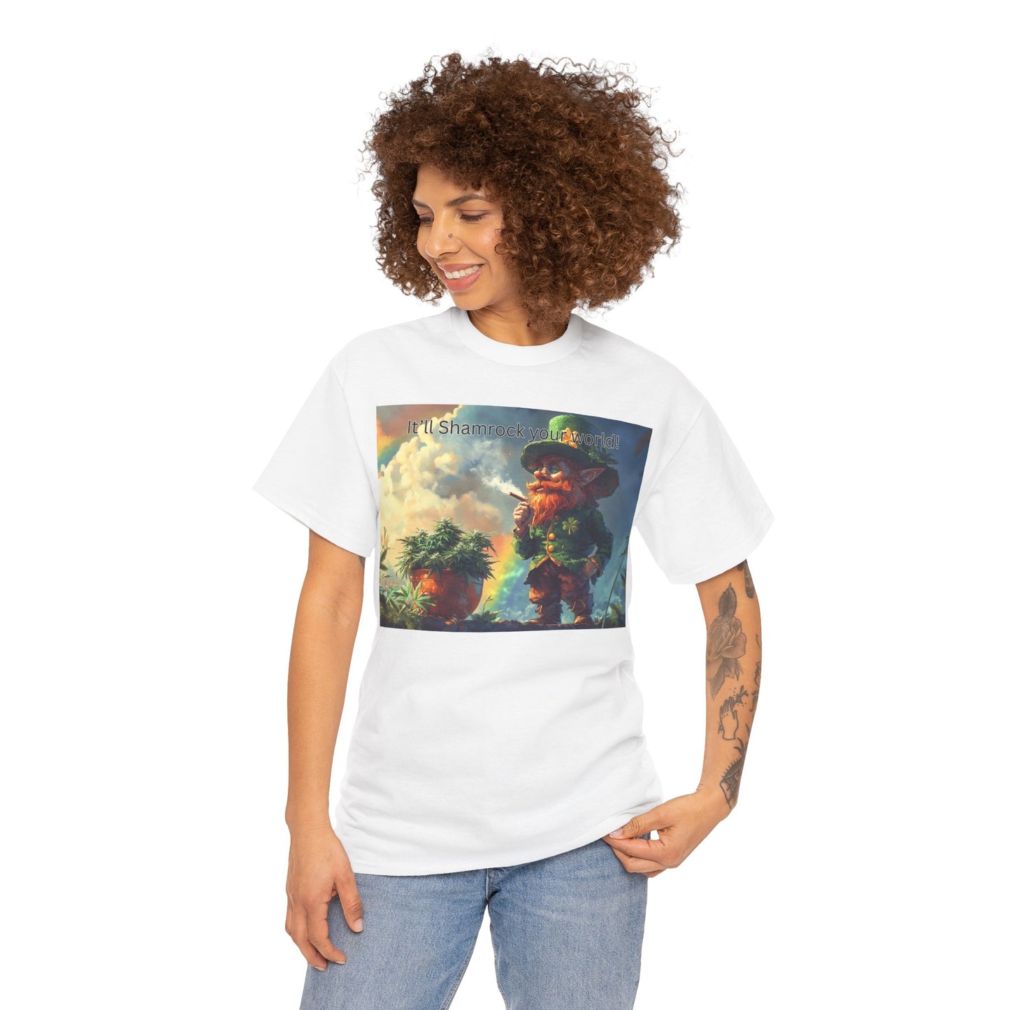 St Patrick's Day Marijuana Tee