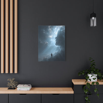 Stretched Canvas Wall Art, Dreamy Surreal Landscape, Home Decor, Gift for Art Lovers, Modern Artwork, Unique Wall Decoration