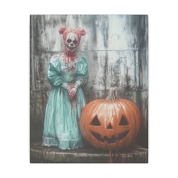 Halloween Décor, Spooky Wall Art, Canvas Art, Scary AI Images, Horror Fan Gift