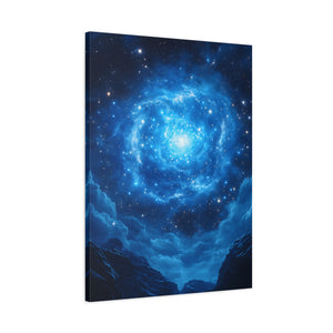 Stretched Canvas Art Print, Nebula Decor, Celestial Wall Art, Space Lover Gift, Home Aesthetic, Galaxy Art, Universe Print