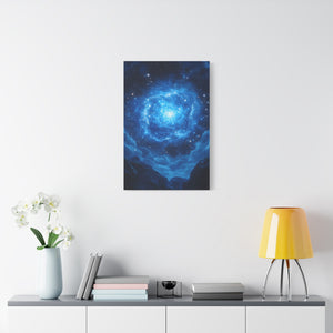Stretched Canvas Art Print, Nebula Decor, Celestial Wall Art, Space Lover Gift, Home Aesthetic, Galaxy Art, Universe Print