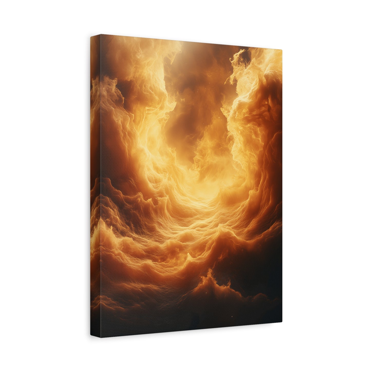 Stretched Canvas Print, Dreamy Cloud Artwork, Atmospheric Wall Decor, Abstract Art for Home, Modern Living Space Decoration