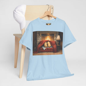 Funny Peanut Snuggling Unisex Tee
