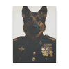 Dog, German Shepherd, Military, Military Dress, Army, Air Force, Navy, Marines, Dog Wall Art, Dog Art, Military Wall Art, Military Art