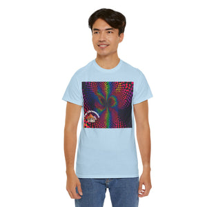 Psychedelic Rainbow Vortex T-Shirt — Trippy Optical Illusion Tee