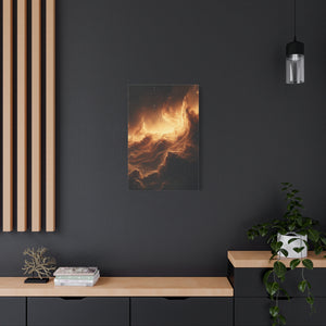 Canvas Wall Art, Cosmic Landscape, Celestial Décor, Starry Night Art, Space Wall Décor