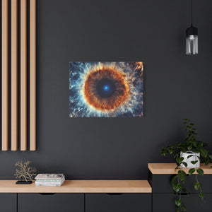 Galactic Eye Canvas Art, Cosmic Wall Decor, Space-Inspired Art, Unique Home Decor, Astronomical Gift Idea