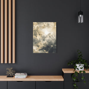 Angel Cloud Canvas Print | Spiritual Wall Art, Home Decor, Gift for Meditation, Religious Art, Inspirational Print