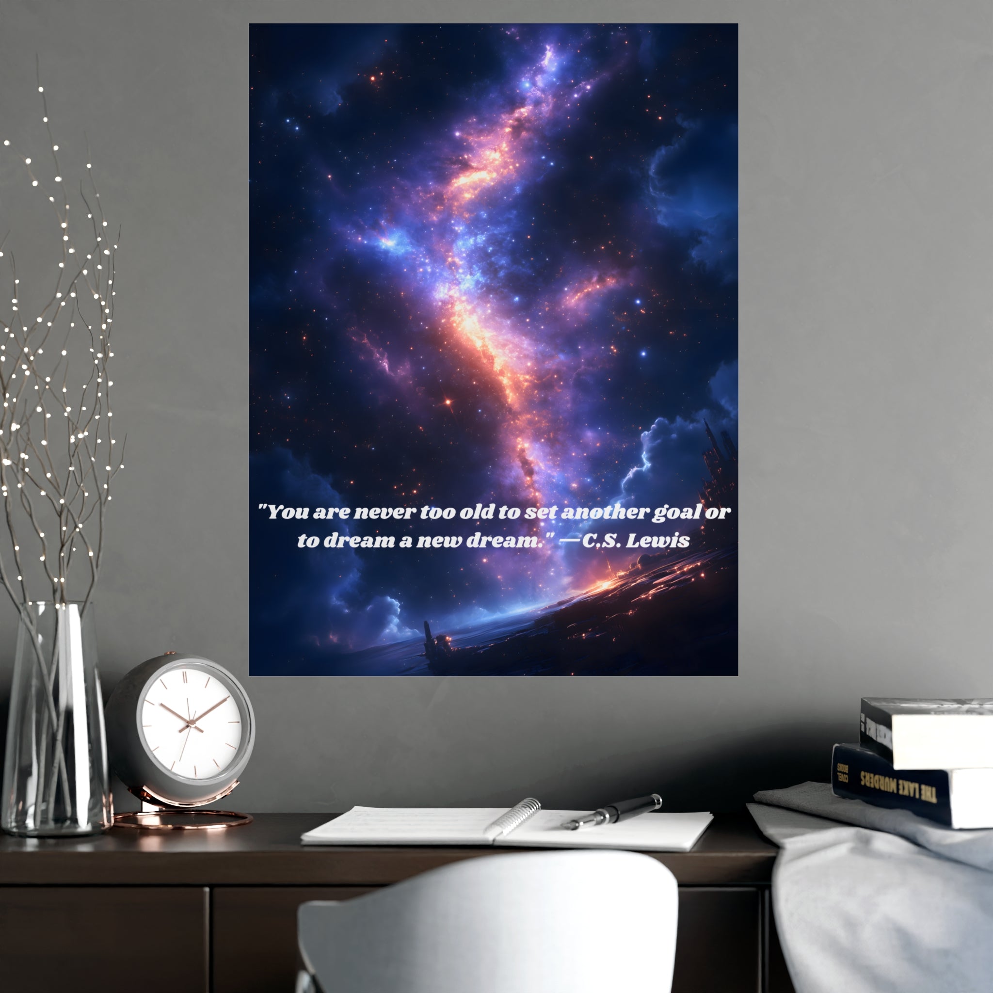Inspirational AI Art Matte Posters, Vertical & Horizontal Prints, Home Decor, Wall Art, Dorm Room Decor, Office Wall Decor