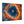 Celestial Canvas Wall Art featuring a vibrant galaxy print with vivid blue and fiery orange cosmic swirls