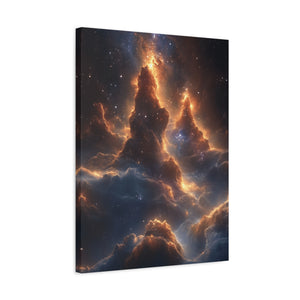 Cosmic Canvas Print, Galaxy Wall Art, Space Decor, Nebula Artwork, Science Fiction Home Decor, Planetary Interior Design