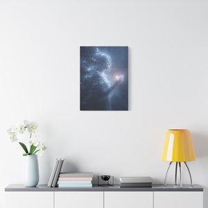 Celestial Canvas Art, Space Wall Decor, Cosmic Home Decor, Inspirational Gift, Science Fiction Wall Art
