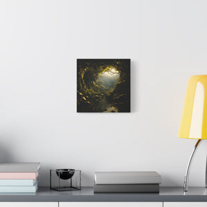 Nature Retreat Wall Art, Forest Canvas Decor, Home Decoration, Tranquil Landscape, Meditation Print, Gift for Nature Lovers