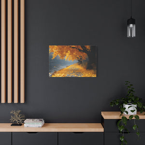 Autumn Serenity Canvas Wall Art, Fall Decor, Nature Photography, Thanksgiving Gift, Home Wall Decoration
