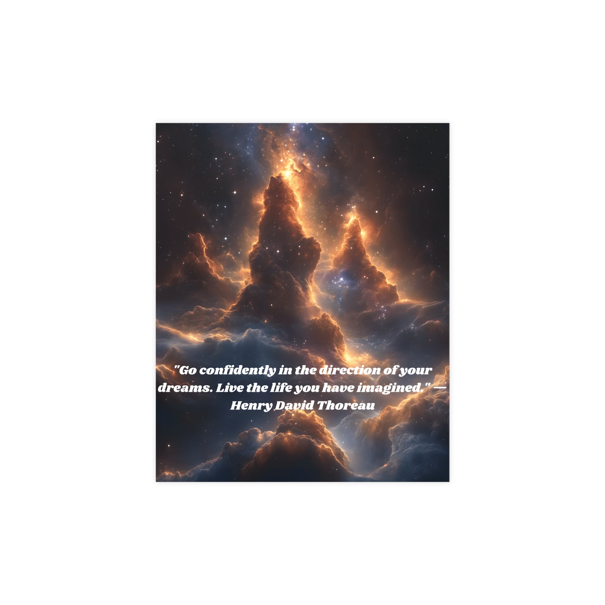 Inspirational AI Art Matte Posters, Vertical & Horizontal Prints, Home Decor, Wall Art, Dorm Room Decor, Office Wall Decor