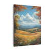 Autumn Décor, Canvas Art, AI Autumn Landscape, Nature Artwork Gift, Modern Wall Hanging, Unique Wall Art