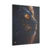 Canvas Art, Leo Astrological Sign, Stretched Canvas Print, AI Art, Matte Finish, Home Décor Wall Art