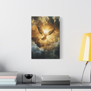 Serene Angel Canvas Art Print, Home Decor, Spiritual Decor, Gift for Her, Inspirational Wall Art, Uplifting Art Piece