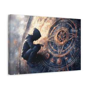 Mystical Canvas Art Print, Celestial Wall Décor, Magic Room Accent