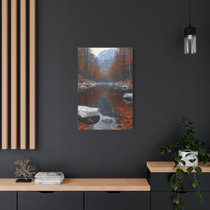 Autumn Landscape Canvas Print | Stretched Wall Art, Home Décor, Nature Artwork, Gift Idea