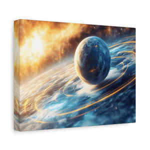 Cosmic Canvas Art, Galaxy Decor, Space Wall Art, Universe Print , Home Decoration, Gift for Astronaut Lovers