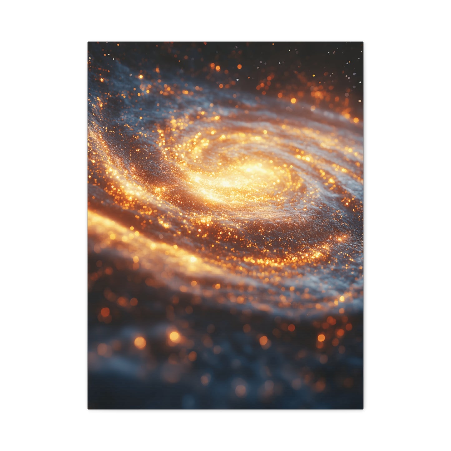 Galactic Canvas Wall Art, Cosmic Decor, Space Themed Gift, Astronomy Lover's Art, Home Decor, Starry Night Artwork