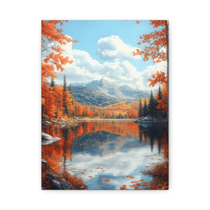 Autumn Landscape Canvas Print, Fall Wall Art, Home Décor, Nature Artwork, Gift for Nature Lovers