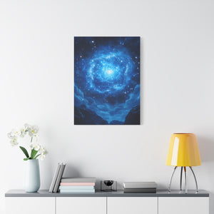 Stretched Canvas Art Print, Nebula Decor, Celestial Wall Art, Space Lover Gift, Home Aesthetic, Galaxy Art, Universe Print