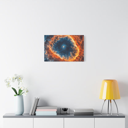 Celestial Canvas Wall Art, Stretched Galaxy Print, Home Decor, Cosmic Artwork, Astronomical Gift for Space Lovers