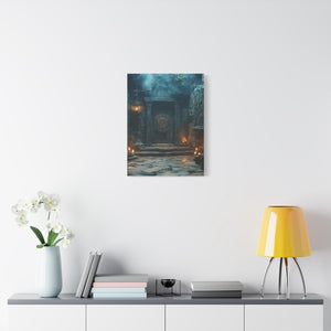 Mystical Doorway Canvas Print, Wall Art, Home Decor, Fantasy Art, Office Decoration, Bohemian Vibes, Gift Idea