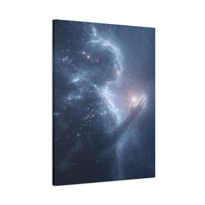 Celestial Canvas Art, Space Wall Decor, Cosmic Home Decor, Inspirational Gift, Science Fiction Wall Art