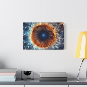 Galactic Eye Canvas Art, Cosmic Wall Decor, Space-Inspired Art, Unique Home Decor, Astronomical Gift Idea