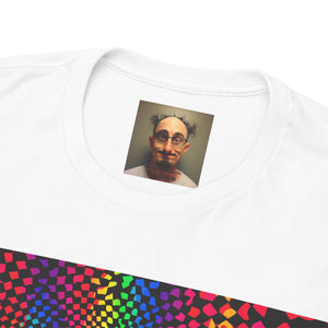 Psychedelic Rainbow Vortex T-Shirt — Trippy Optical Illusion Tee