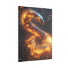 Canvas Art, Ophiuchus Astrological Sign, Stretched Canvas Print, AI Art, Matte Finish, Home Décor Wall Art