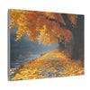 Autumn Décor, Canvas Art, AI Autumn Landscape, Nature Artwork Gift, Modern Wall Hanging, Unique Wall Art