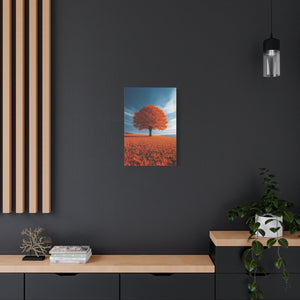 Vibrant Autumn Canvas Print - Colorful Home Décor, Fall Wall Art, Rustic Décor
