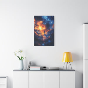 Cosmic Wall Art Canvas Print, Galaxy Decor, Celestial Home Decor, Sci-Fi Art, Unique Gift for Space Lovers