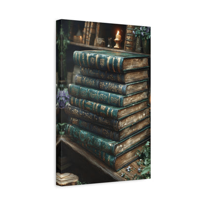 Artistic Book Canvas Print