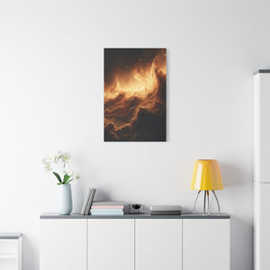 Canvas Wall Art, Cosmic Landscape, Celestial Décor, Starry Night Art, Space Wall Décor