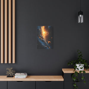 Stretched Canvas Wall Art, Cosmic Galaxy Decor, Astrophotography Print, Space Lovers Gift, Home Wall Decor, Celestial Artwork