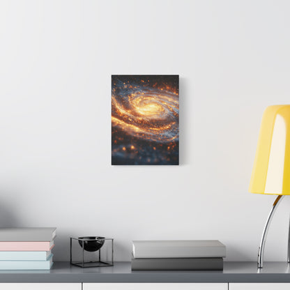 Galactic Canvas Wall Art, Cosmic Decor, Space Themed Gift, Astronomy Lover's Art, Home Decor, Starry Night Artwork