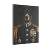 Australian Shepherd Military Wall Art - Patriotic Dog Decor for Army, Air Force, Navy, Marines