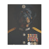 Dog, Rottweiler, Military, Military Dress, Army, Air Force, Navy, Marines, Dog Wall Art, Dog Art, Military Wall Art, Military Art