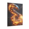 Canvas Art, Ophiuchus Astrological Sign, Stretched Canvas Print, AI Art, Matte Finish, Home Décor Wall Art